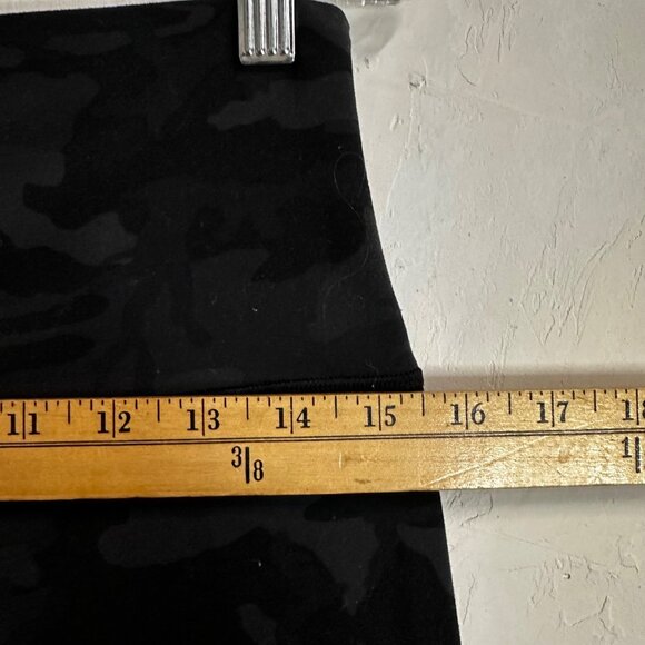 Lululemon Align HR High Rise Pant Legging 28” Camo Black Womens 10 Athletic Gym - Picture 9 of 11